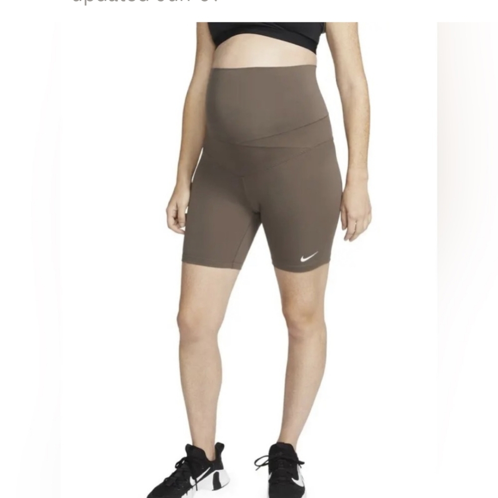 Nike dry fit brown bike shorts